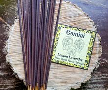 Load image into Gallery viewer, Gemini Lemon Lavender Incense Sticks
