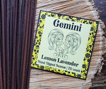 Load image into Gallery viewer, Gemini Lemon Lavender Incense Sticks

