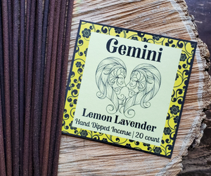 Gemini Lemon Lavender Incense Sticks