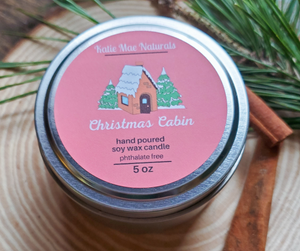 Christmas Cabin Soy Wax Candle