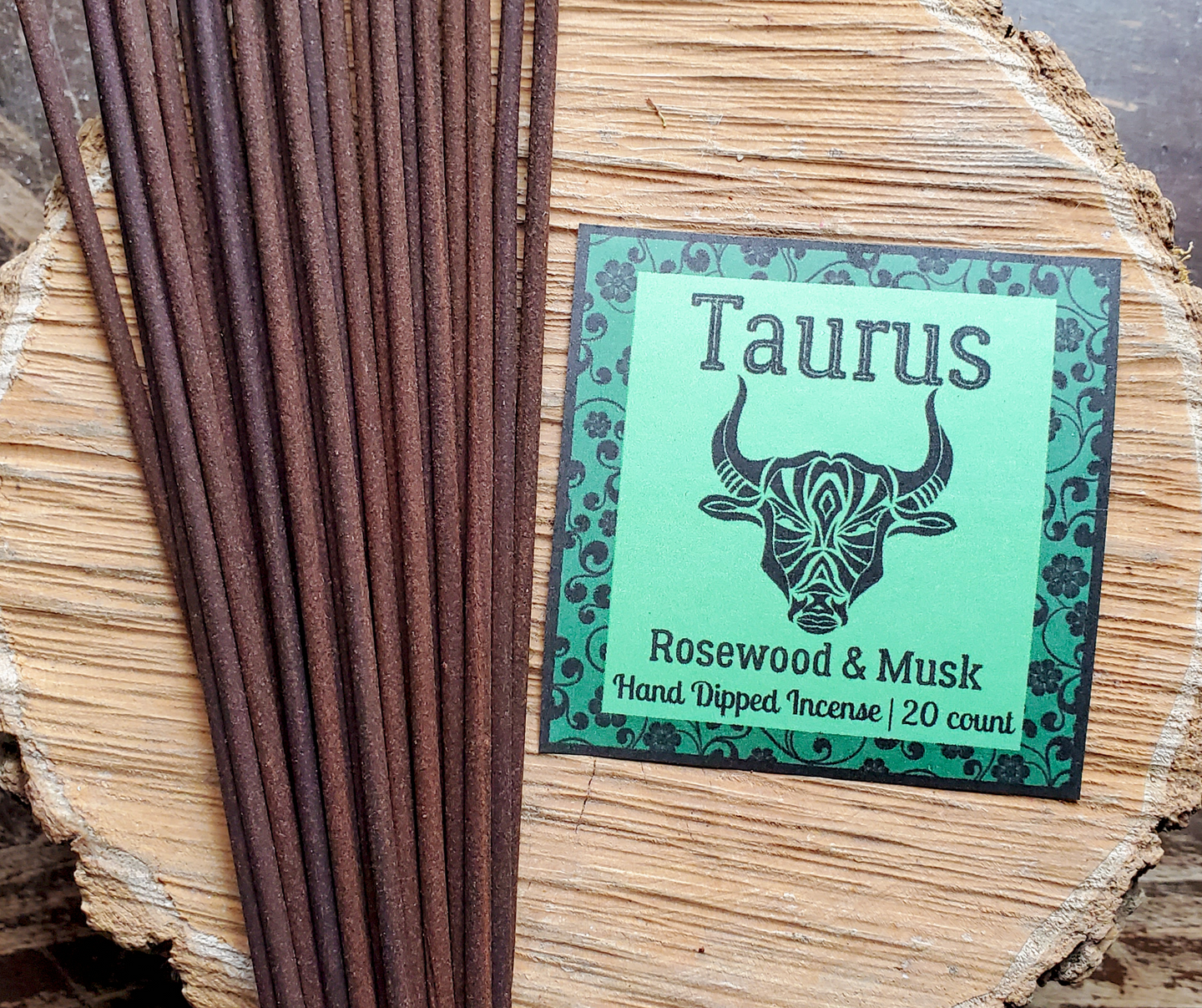 Taurus Rosewood and Musk Incense Sticks