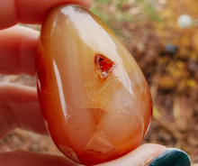Load image into Gallery viewer, Polished Carnelian Egg (#3)
