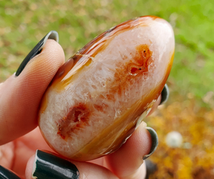 Polished Carnelian Egg (#4)