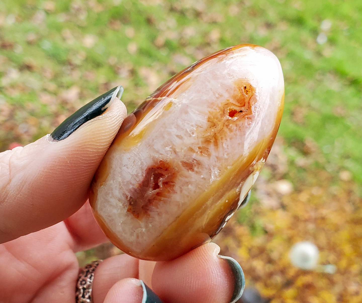 Polished Carnelian Egg (#4)