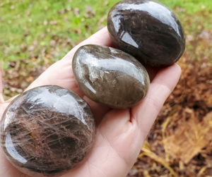 Ethically sourced black moonstone