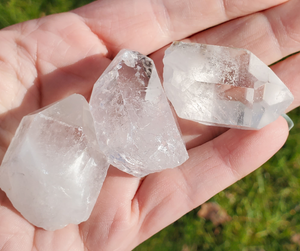 Clear Quartz Crystal Point