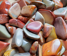 Load image into Gallery viewer, Desert Jasper Tumbled Gemstones - 0.5 - 1.5 inches
