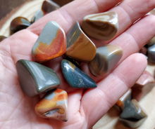 Load image into Gallery viewer, Desert Jasper Tumbled Gemstones - 0.5 - 1.5 inches
