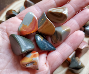 Desert Jasper Tumbled Gemstones - 0.5 - 1.5 inches