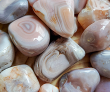Load image into Gallery viewer, Botswana Agate Tumbled Gemstones - 0.5 - 1.5 inches
