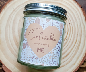 Self Love & Comfort Intention Candle (Vanilla Silk)