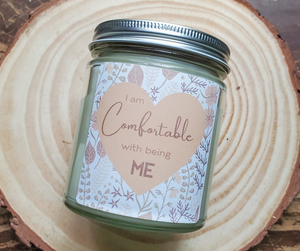 Self Love & Comfort Intention Candle (Vanilla Silk)