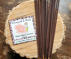 Rosewood and Musk Incense Sticks