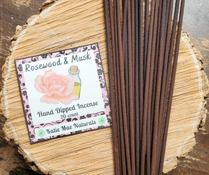 Rosewood and Musk Incense Sticks
