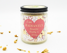 Load image into Gallery viewer, Self Love Intention Candle (Jasmine Vanilla) - 9 oz
