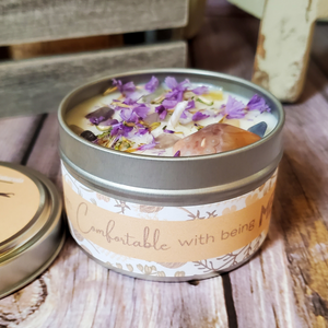 Comfort intention candle