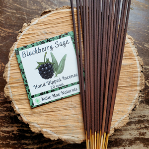 Blackberry sage phthalate free incense sticks