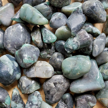 Load image into Gallery viewer, Emerald Tumbled Gemstones 
