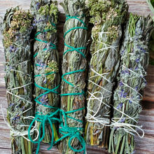Load image into Gallery viewer, Organic Herb Bundle Smoke Cleansing Stick
