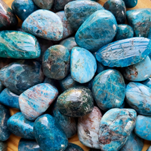 Load image into Gallery viewer, Tumbled apatite crystals
