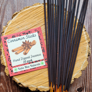 Cinnamon Sticks Hand Dipped Incense Sticks 