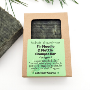 Vegan zero waste shampoo bar 