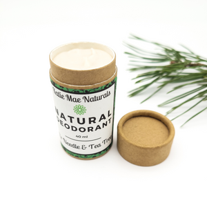 Fir Needle and Tea Tree Zero Waste Natural Deodorant - Trial Size