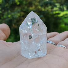 Load image into Gallery viewer, Cracked Clear Quartz Crystal Points

