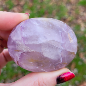 Amethyst Palm Stones from India 