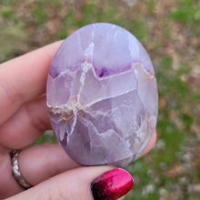 Load image into Gallery viewer, Amethyst Palm Stones 
