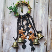 Load image into Gallery viewer, Witches Bells Door Chimes
