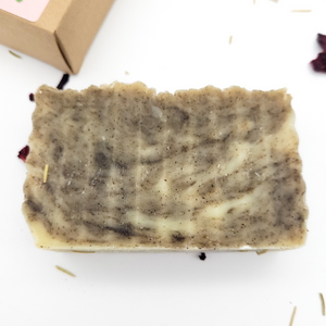 Vegan Rosemary Mint Hibiscus Cocoa Butter Soap