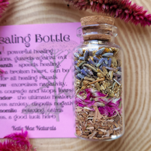 Load image into Gallery viewer, Healing Spell Bottle - Herbs for Healing
