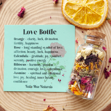Load image into Gallery viewer, Love Spell Bottle - Herbs for Love
