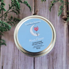 Load image into Gallery viewer, Moon flower soy wax candles
