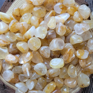 Golden healer quartz tumbled crystals