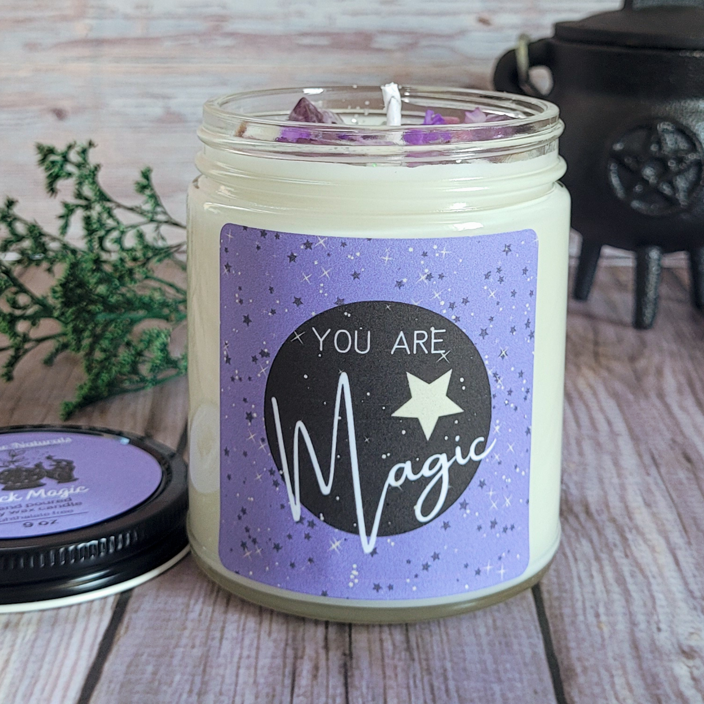 You are Magic Candle (Black Magic) - 9 oz