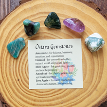 Load image into Gallery viewer, Ostara Crystal Set - Gemstones for Spring Equinox
