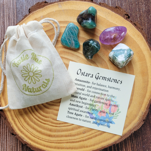 Ostara Crystal Set - Gemstones for Spring Equinox