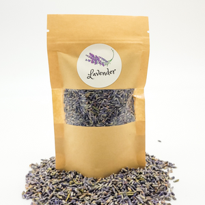 Organic dried lavender flowers 