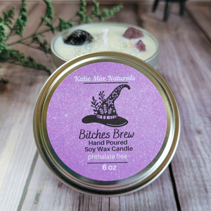 Bad Bitch Soy Wax Candle (Bitches Brew) - 6 oz