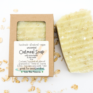 Vegan Unscented Oatmeal Soap 