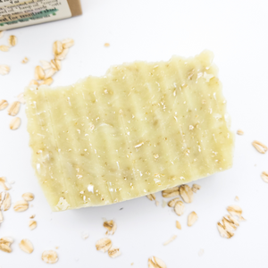 Vegan Unscented Oatmeal bar soap 