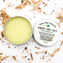 Load image into Gallery viewer, White Willow Bark Salve with Peppermint - Natural Herbal Salve
