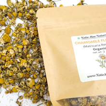 Load image into Gallery viewer, Organic dried chamomile flowers bulk 

