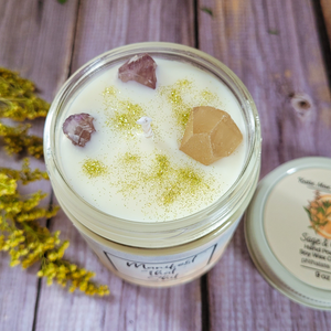 Manifest That Shit Soy Wax Candle (Sage and Citrus) - 9 oz
