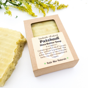 Patchouli scented shave soap