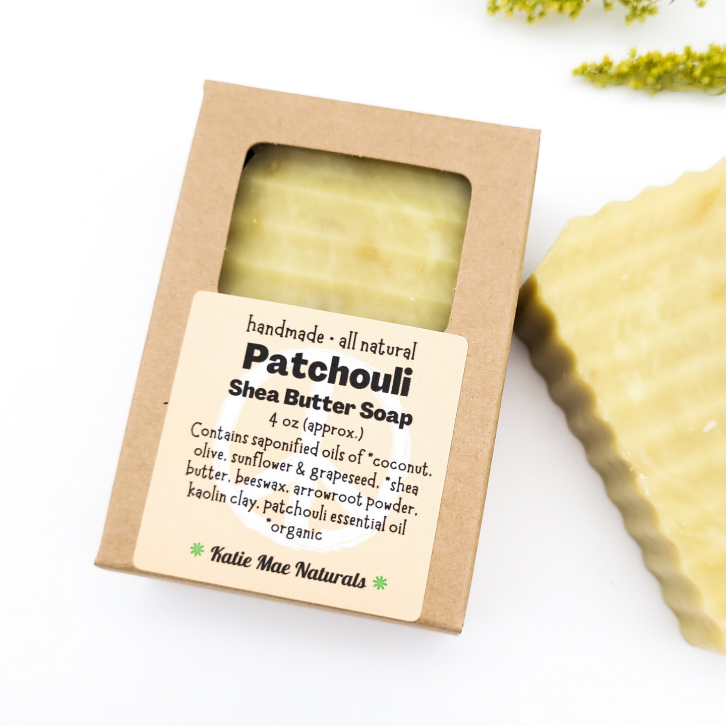 Patchouli scented shaving soap