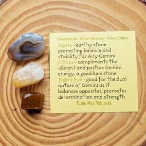 Gemstones for Gemini - Gemini Crystals