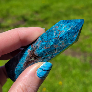 Blue Apatite Point - Apatite Tower